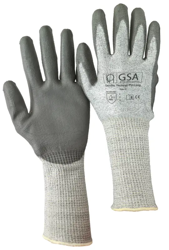 HANDSCHOEN DEXLITE TECHCUT PU LONG